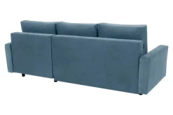 Narożniki|Exline Narożnik rozkładany niebieski ZOYA