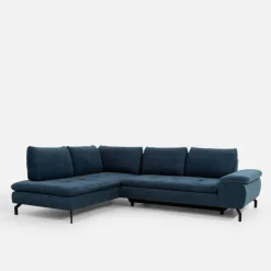 New Form Narożnik rozkładany niebieski VESPA L lewy