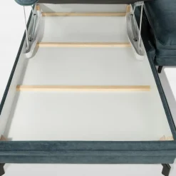 Narożniki|FN Design Narożnik rozkładany niebieski OPTIMA lewy