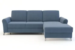 Narożniki|Exline Narożnik rozkładany niebieski TUCSON prawy