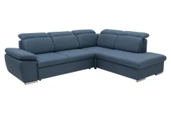 Narożniki|New Form Narożnik rozkładany niebieski ALDO prawy