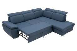 Narożniki|New Form Narożnik rozkładany niebieski ALDO prawy