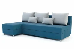 Narożnik rozkładany niebieski MARKUS