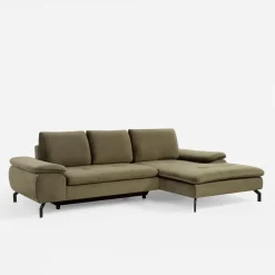 Narożniki|New Form Narożnik rozkładany oliwkowy VESPA prawy