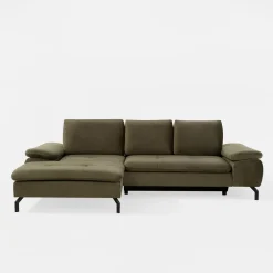 New Form Narożnik rozkładany oliwkowy VESPA lewy