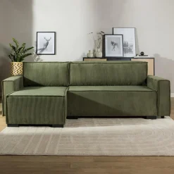 Narożniki|Mavik Narożnik rozkładany oliwkowy GROVER