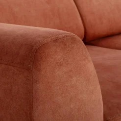 Narożnik rozkładany pomarańczowy AGO prawy