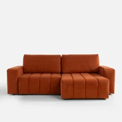 Comfort Line Narożnik rozkładany pomarańczowy ZOOM NEW