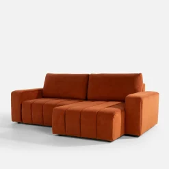 Comfort Line Narożnik rozkładany pomarańczowy ZOOM NEW