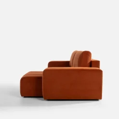 Comfort Line Narożnik rozkładany pomarańczowy ZOOM NEW