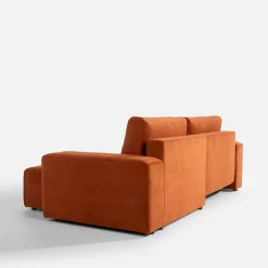 Comfort Line Narożnik rozkładany pomarańczowy ZOOM NEW