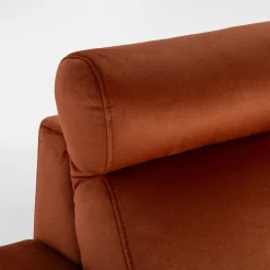 Narożnik rozkładany rudy ARES prawy