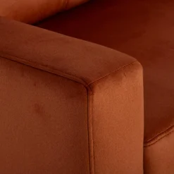 Narożniki| Narożnik rozkładany rudy ARES lewy