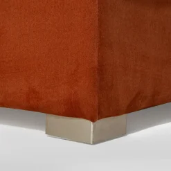 Narożniki| Narożnik rozkładany rudy ARES lewy