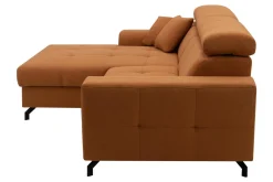 Exline Narożnik rozkładany rudy ROSSI lewy