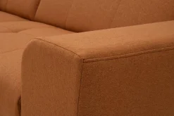 Exline Narożnik rozkładany rudy ROSSI lewy