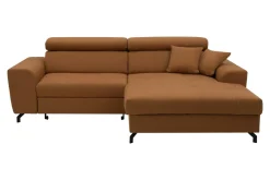 Narożniki|Exline Narożnik rozkładany rudy ROSSI prawy