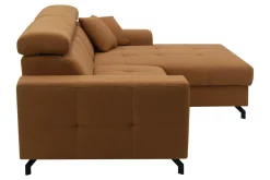 Narożniki|Exline Narożnik rozkładany rudy ROSSI prawy