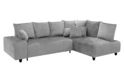 Comfort Line Narożnik rozkładany srebrny CALPE prawy