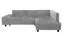 Comfort Line Narożnik rozkładany srebrny CALPE prawy