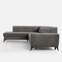 Narożniki|inny Narożnik rozkładany szarobeżowy STORN lewy