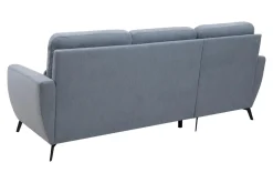 Narożniki|Inspire Narożnik rozkładany szaroniebieski SOLETO lewy