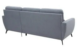 Narożniki|Inspire Narożnik rozkładany szaroniebieski SOLETO prawy