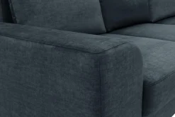 Narożniki|Comfort Line Narożnik rozkładany szaroniebieski HARISON prawy