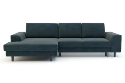 Comfort Line Narożnik rozkładany szaroniebieski HARISON lewy