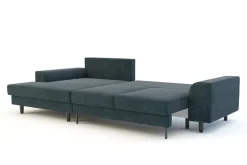 Comfort Line Narożnik rozkładany szaroniebieski HARISON lewy