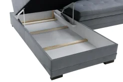 Narożniki|Exline Narożnik rozkładany szary ARUBA lewy