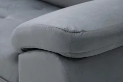 Narożniki|Exline Narożnik rozkładany szary ARUBA lewy