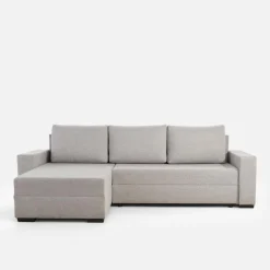 Narożniki|Exline Narożnik rozkładany szary ASNA