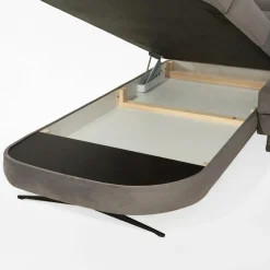 Werdomo Narożnik rozkładany szary APRILLE L lewy