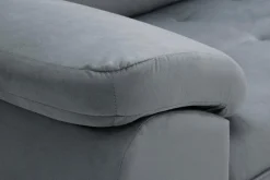 Exline Narożnik rozkładany szary ARUBA prawy