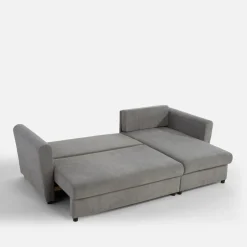 Fresh Narożnik rozkładany szary CALPO