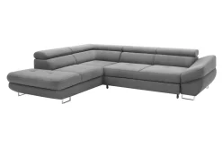 Narożniki|Instilo Narożnik rozkładany szary FABIO prawy