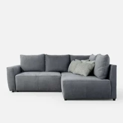 inny Narożnik rozkładany szary HORTA prawy