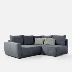 inny Narożnik rozkładany szary HORTA prawy