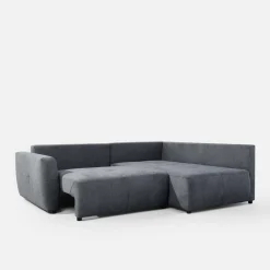 inny Narożnik rozkładany szary HORTA prawy