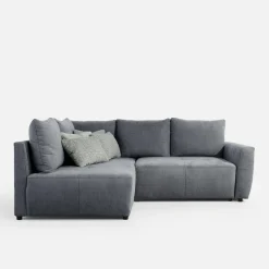 Narożniki|inny Narożnik rozkładany szary HORTA lewy