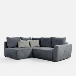 Narożniki|inny Narożnik rozkładany szary HORTA lewy