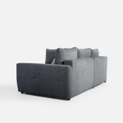 Narożniki|inny Narożnik rozkładany szary HORTA lewy