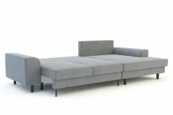 Narożniki|Comfort Line Narożnik rozkładany szary HARISON prawy