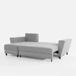 Narożniki|Fresh Narożnik rozkładany szary MUNA