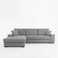 Narożniki|Exline Narożnik rozkładany szary MONDO BIS lewy