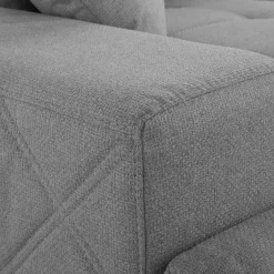 Narożniki|Exline Narożnik rozkładany szary MONDO BIS lewy