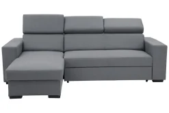 Exline Narożnik rozkładany szary MATRIX