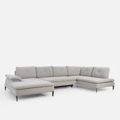 Narożniki|New Form Narożnik rozkładany szary OZZY U lewy