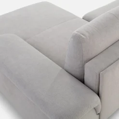 New Form Narożnik rozkładany szary OZZY U prawy